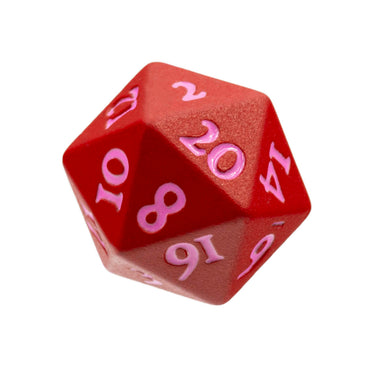 Ultra PRO: Heavy Metal Dice - Vivid D20 (Red)