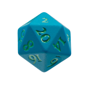 Ultra PRO: Heavy Metal Dice - Vivid D20 (Teal)