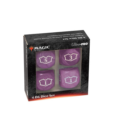 Ultra PRO: Loyalty Dice Set - 22MM Deluxe (Black)