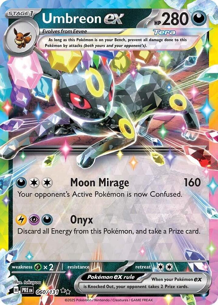 Umbreon ex (060/131) [Scarlet & Violet: Prismatic Evolutions]