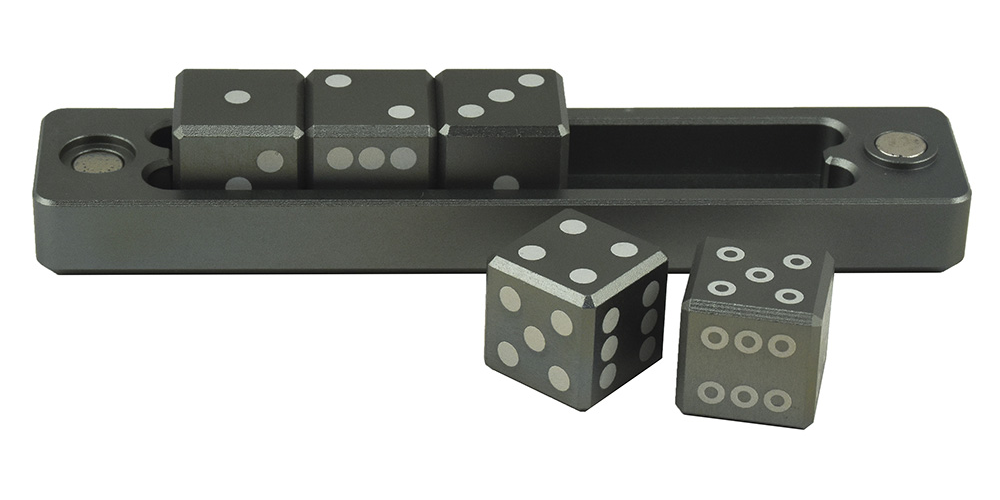 Ultra PRO: Gravity Dice - D6 (5-Dice Set / Black Forest Grey)