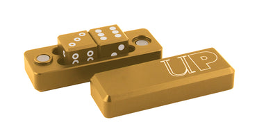 Ultra PRO: Gravity Dice - D6 (2-Dice Set / Gold)