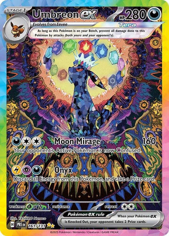 Umbreon ex (161/131) [Scarlet & Violet: Prismatic Evolutions]