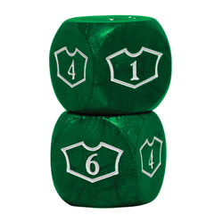 Ultra PRO: Loyalty Dice Set - 22MM Deluxe (Green)