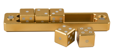 Ultra PRO: Gravity Dice - D6 (5-Dice Set / Gold)