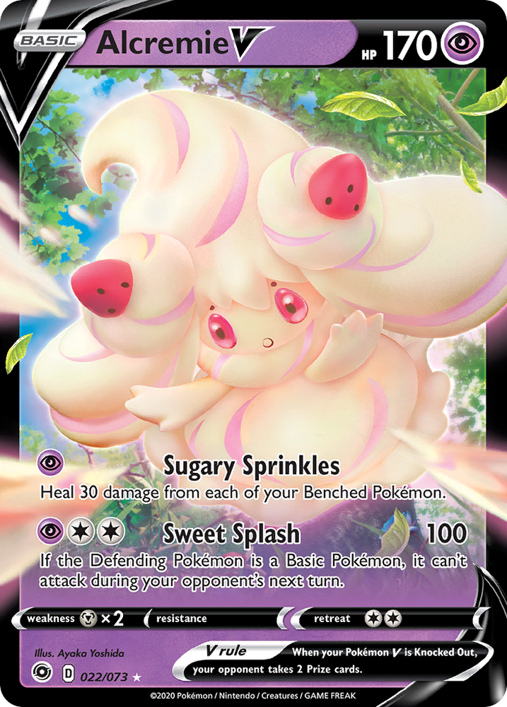 Alcremie V (022/073) [Sword & Shield: Champion's Path]