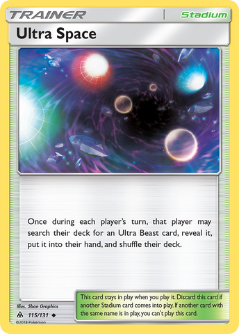 Ultra Space (115/131) [Sun & Moon: Forbidden Light]